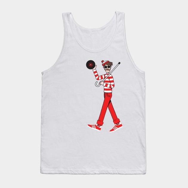 Hipster Wally Tank Top by modernistdesign